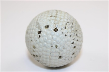 Circa 1900 The Colonel St. Mungo Rubber Core Bramble Golf Ball