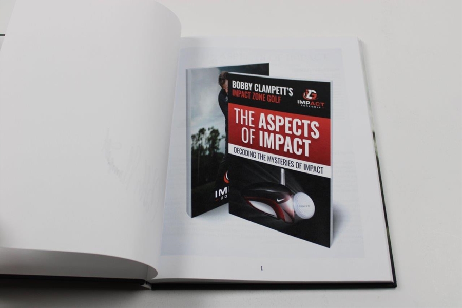 Bobby Clampett Signed 'The Aspects of Impact: Decoding the Mysteries of Impact' Book JSA ALOA