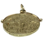 1908 Olympic Gold Medal - Golf 18K London Summer Games