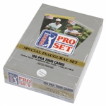 Unopened 1990 Special Inaugural Set PGA Tour Pro-Set Golf Cards - Sealed