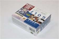 2002 Upper Deck Unopened Golf Card Box Set - 5 Cards/Pk - 24 Packs - US0000697833 - Sealed
