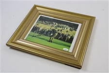 Arnold Palmer Signed 8x10 Photo Putting JSA #VV01816