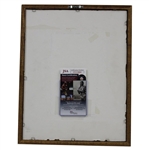 Ben Hogan Signed Mid Swing Magazine Page - Framed JSA #UU13684