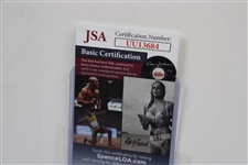 Ben Hogan Signed Mid Swing Magazine Page - Framed JSA #UU13684