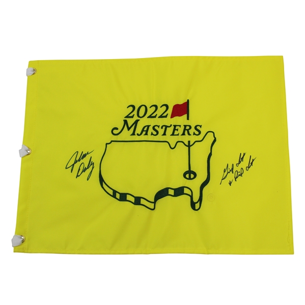 John Daly Signed 2022 Masters Embroidered Flag w/Grip It & Rip It JSA ALOA