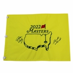 John Daly Signed 2022 Masters Embroidered Flag w/Grip It & Rip It JSA ALOA