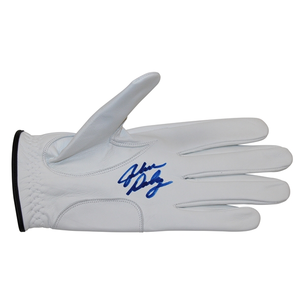 John Dalys Signed Personal The Lion Logo Left-Handed White Golf Glove JSA ALOA