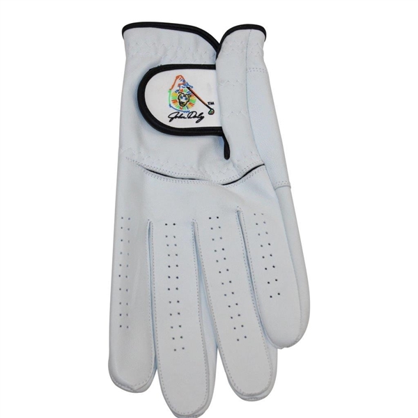 John Daly's Signed Personal 'The Lion' Logo Left-Handed White Golf Glove JSA ALOA