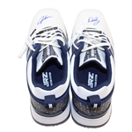 John Daly's Signed Personal Sqairz 'St. Andrews Tartan Design' Golf Shoes - Size 12 JSA ALOA