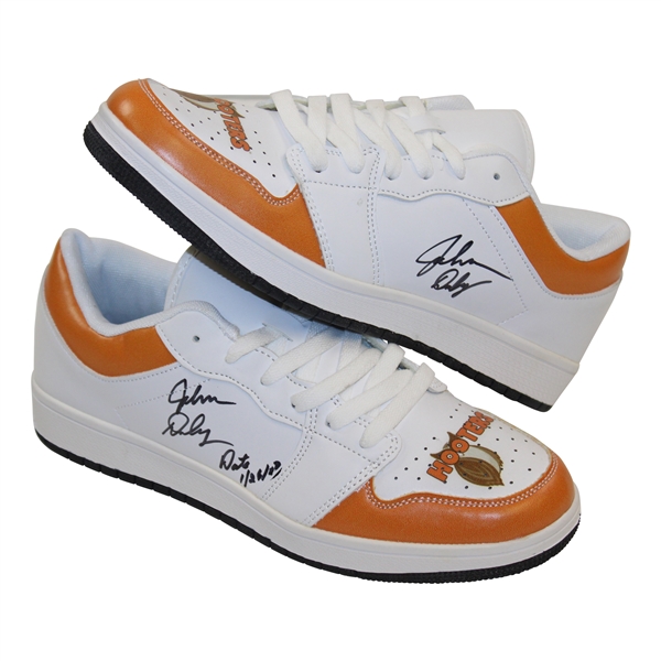 John Daly's Signed Hooters Prototype Golf Shoes - Size 40 (European) JSA ALOA