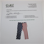 John Daly Signed Personal American Flag Loudmouth Golf Pants JSA ALOA