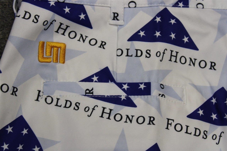 John Daly Signed Personal Folds of Honor Loudmouth Golf Pants JSA ALOA