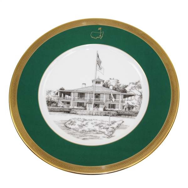 1996 Masters Tournament Lenox Commemorative Member Plate #10 
