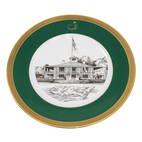 1997 Masters Tournament Lenox Commemorative Member Plate #11 Tiger Woods