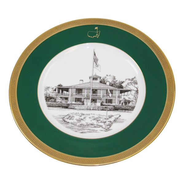 1997 Masters Tournament Lenox Commemorative Member Plate #12 Tiger Woods