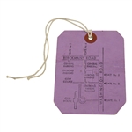 1959 Masters Tournament Sunday 4th Final Round Ticket #4611 with Original String