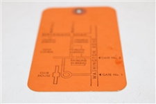 1955 Masters Tournament Saturday 3rd Round Ticket #5 - Top Example & Very Low Number!