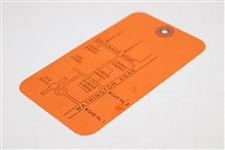 1955 Masters Tournament Saturday 3rd Round Ticket #5 - Top Example & Very Low Number!