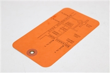 1955 Masters Tournament Saturday 3rd Round Ticket #5 - Top Example & Very Low Number!