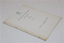 1966 Augusta National 'The Masters Tournament Scoring Records & Statistics' Booklet - Inglish
