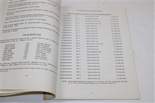 1966 Augusta National 'The Masters Tournament Scoring Records & Statistics' Booklet - Inglish