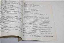 1966 Augusta National 'The Masters Tournament Scoring Records & Statistics' Booklet - Inglish