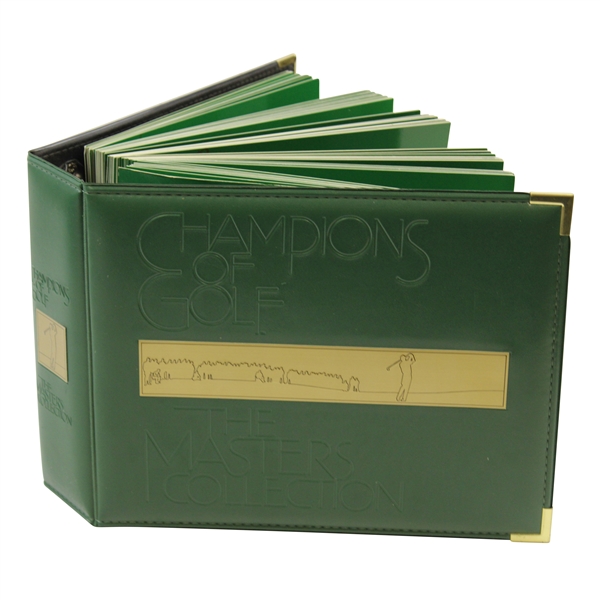 Champions of Golf 'The Masters Collection' Foil Golf Card Set in Album 1934-1993