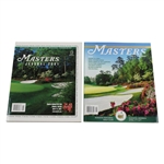 Ten (10) Masters Tournament Journals - 2001, 2012, 2013, 2014, 2015 & 2016