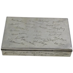 1941 Augusta National Golf Club Tiffany Sterling Silver Cigar Humidor - Rare