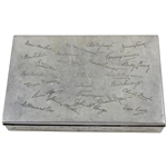 1941 Augusta National Golf Club Tiffany Sterling Silver Cigar Humidor - Rare