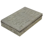 1941 Augusta National Golf Club Tiffany Sterling Silver Cigar Humidor - Rare