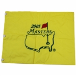 2005 Masters Tournament Embroidered Flag - Tiger Woods Winner