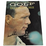 Arnold Palmer Signed 1969 GOLF 10th Anniversary Issue Magazine - December JSA ALOA