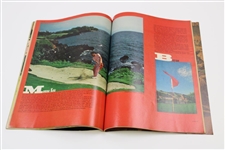 Arnold Palmer Signed 1969 GOLF 10th Anniversary Issue Magazine - December JSA ALOA