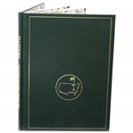 1986 Masters Tournament Green Annual Book - Jack Nicklaus 6th Masters Victory