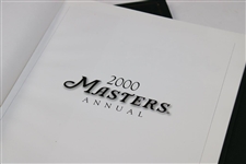 1998, 1999 & 2000 Masters Tournament Green Annual Books