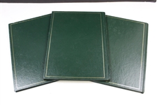 1998, 1999 & 2000 Masters Tournament Green Annual Books