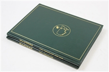 2000, 2001 & 2002 Masters Tournament Green Annual Books