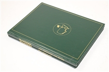 2000, 2007 & 2011 Masters Tournament Green Annual Books