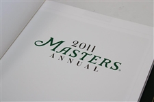 2000, 2007 & 2011 Masters Tournament Green Annual Books