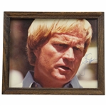 Jack Nicklaus Signed Close-Up Color Photo - Framed JSA ALOA