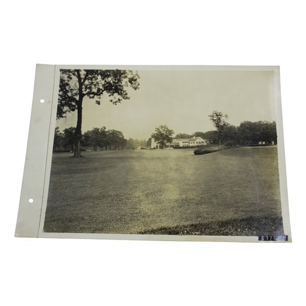 Early 1930s Knollwood Club Lake Forest Ill. Photo Used For Fertilizer Advertisement (Attached) - Wendell Miller Collection
