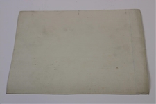 Early 1930's Kishwauketoe Country Club Lake Geneva, Wisconsin Course Plan - Wendell Miller Collection