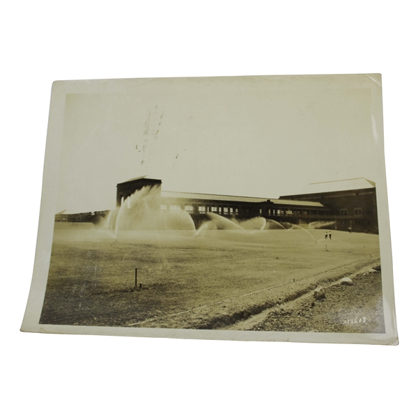 Early 1930s Irrigation Photo At Clubhouse - Wendell Miller Collection