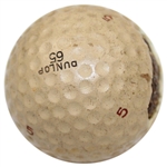 Peter Thomson's 1956 OPEN Championship at Royal Liverpool Used Winning Dunlop 65 Golf Ball