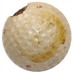 Peter Thomson's 1956 OPEN Championship at Royal Liverpool Used Winning Dunlop 65 Golf Ball