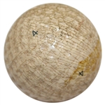 Henry Cotton's 1948 OPEN Championship at Muirfield Used Winning A.E. Penfold 4 Golf Ball