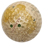 Henry Cotton's 1948 OPEN Championship at Muirfield Used Winning A.E. Penfold 4 Golf Ball