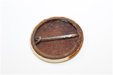 Ralph Hutchison's 1942 Western Open at Phoenix Country Club Contestant Badge
