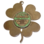 Ralph Hutchisons 1948 Crosby National Pro-Am Golf Championship Contestant Badge